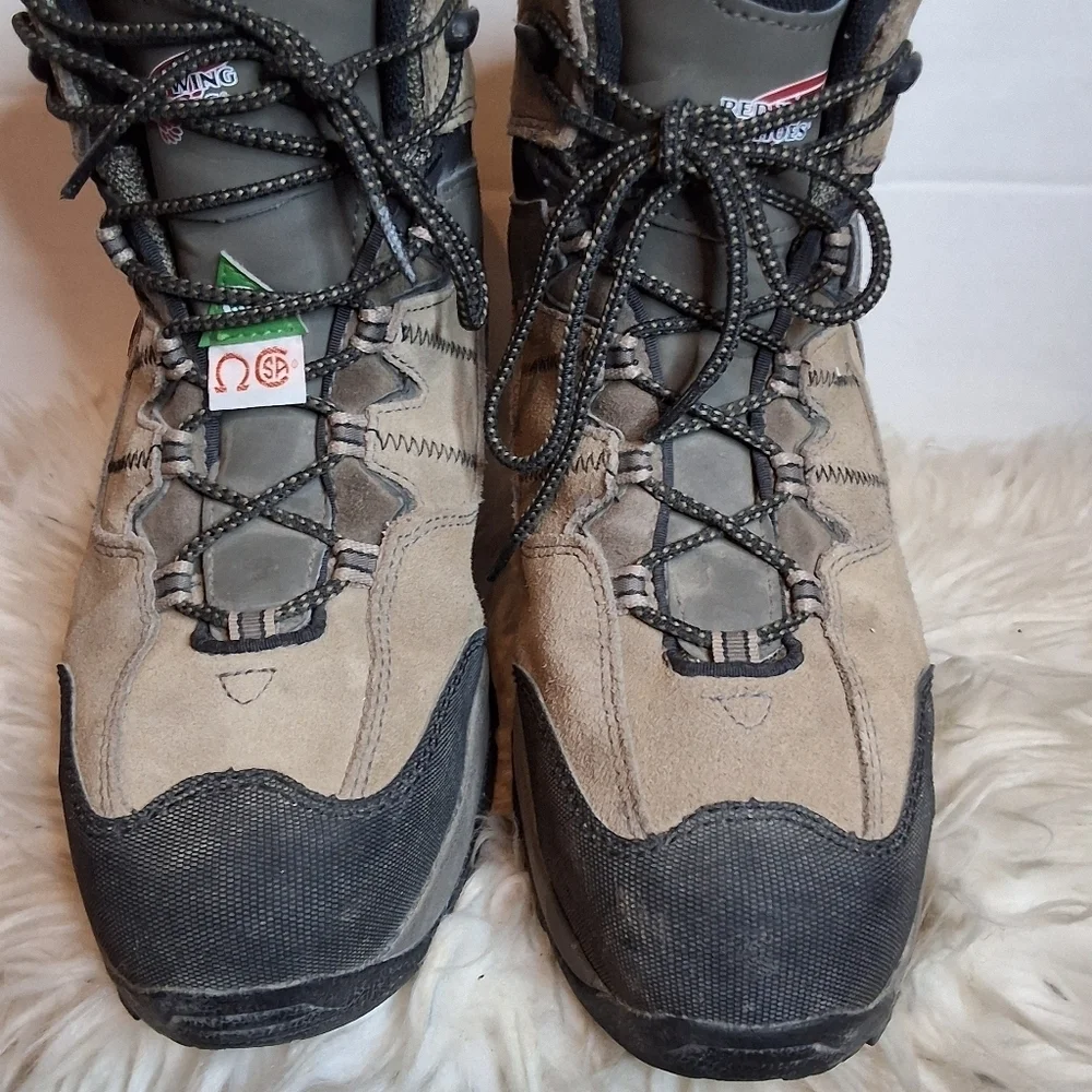 Red Wing Tru Hiker  Waterproof Hiking Boots - Brown and Black 10D